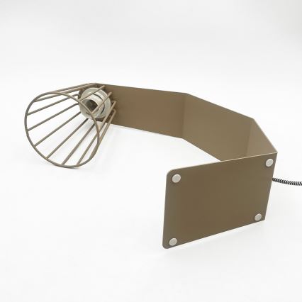 Bordslampa NANDO 1xE27/15W/230V beige