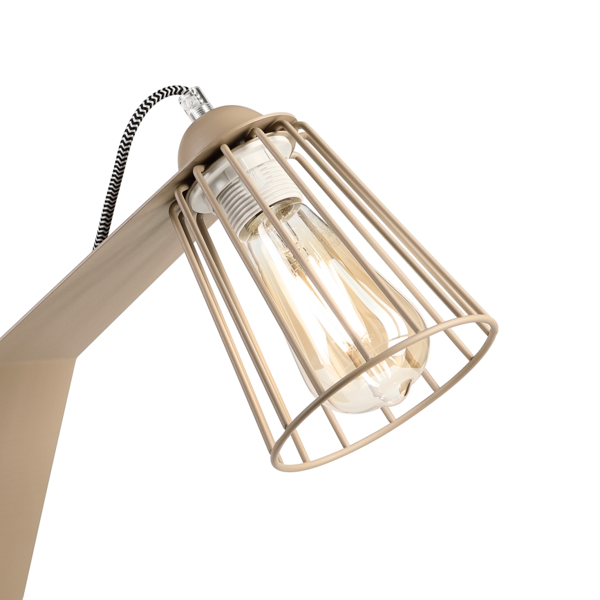 Bordslampa NANDO 1xE27/15W/230V beige