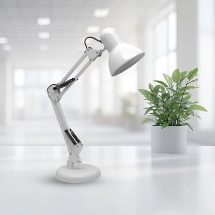 Bordslampa NEXA 1xE27/60W/230V vit