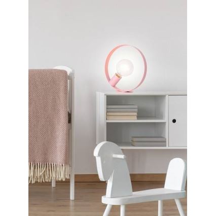 Bordslampa NEXO 1xE27/40W/230V rosa