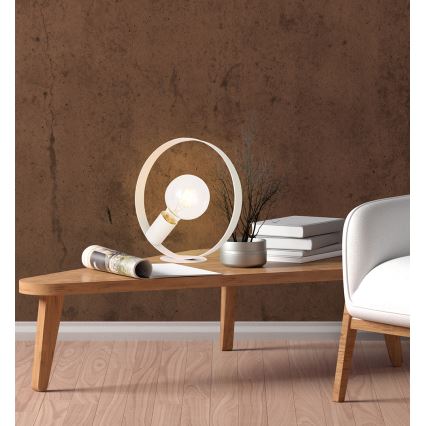 Bordslampa NEXO 1xE27/40W/230V vit