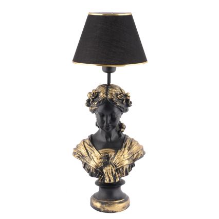 Bordslampa OPELYA 1xE27/40W/230V svart/guld