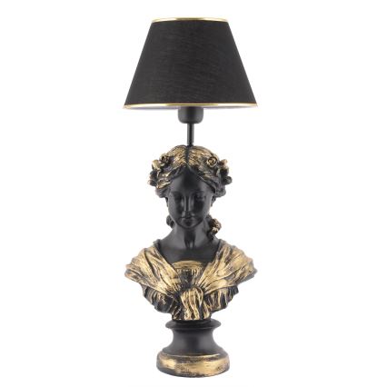 Bordslampa OPELYA 1xE27/40W/230V svart/guld