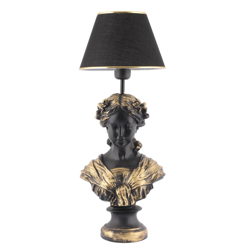 Bordslampa OPELYA 1xE27/40W/230V svart/guld