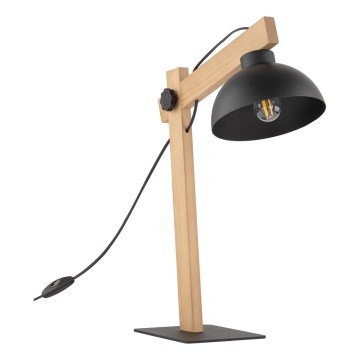 Bordslampa OSLO 1xE27/15W/230V tall/svart