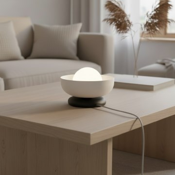 Bordslampa OZZY 1xG9/8W/230V vit