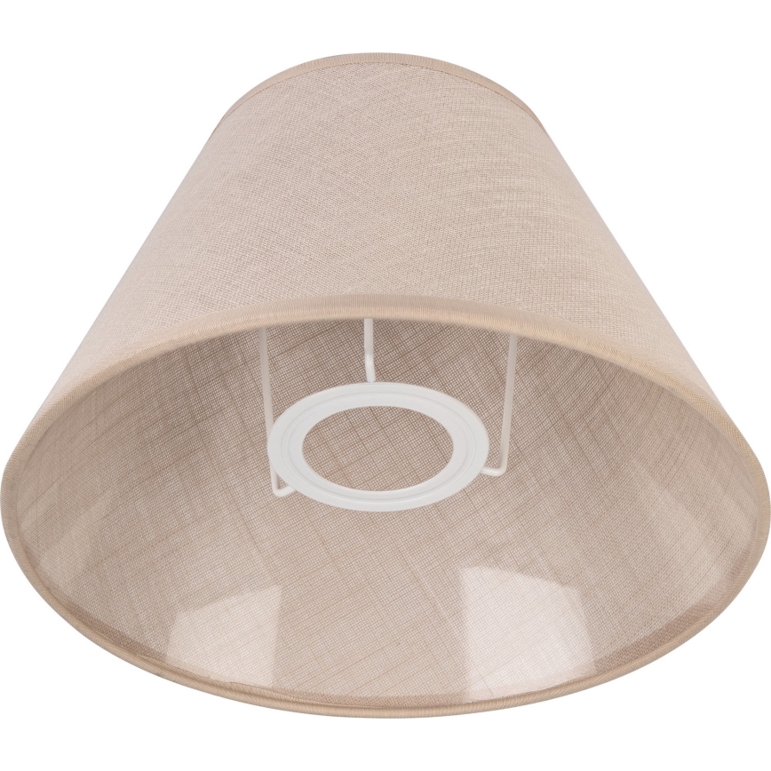 Bordslampa PERA 1xE27/60W/230V beige/bok