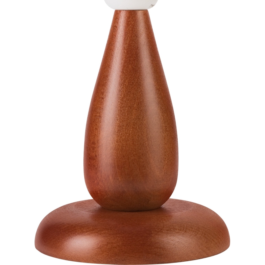 Bordslampa PERA 1xE27/60W/230V brun/bok