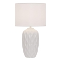 Bordslampa PINEAPLE 1xE27/40W/230V vit