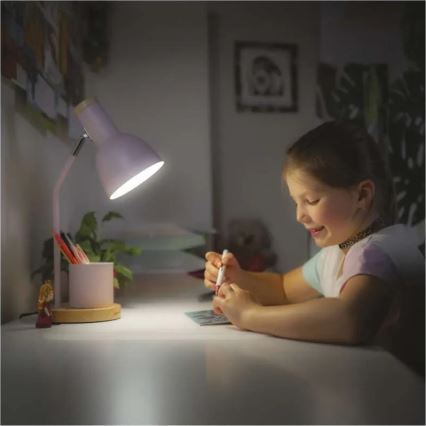 Bordslampa POPPY 1xE27/25W/230V rosa