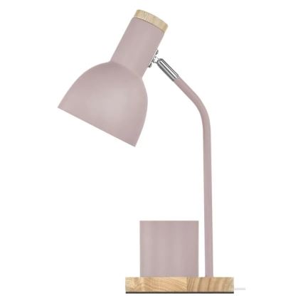 Bordslampa POPPY 1xE27/25W/230V rosa