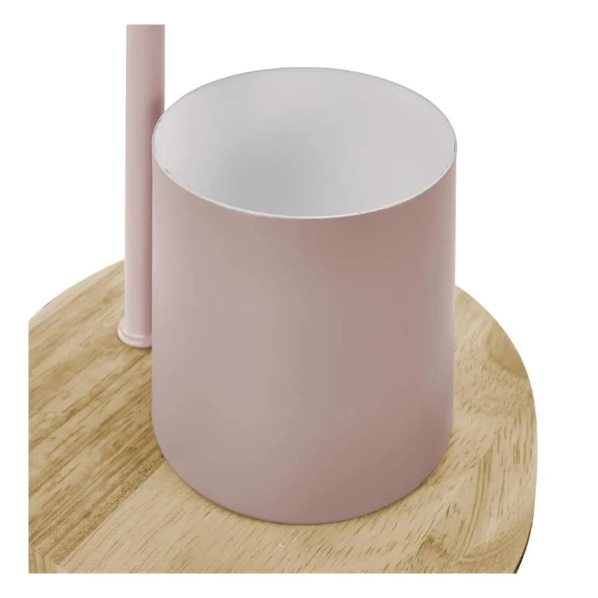 Bordslampa POPPY 1xE27/25W/230V rosa