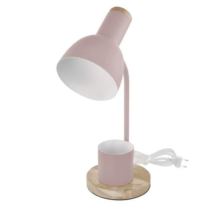 Bordslampa POPPY 1xE27/25W/230V rosa