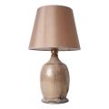 Bordslampa RAMZES 1xE27/40W/230V brun