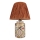 Bordslampa RAMZES 1xE27/40W/230V raffia
