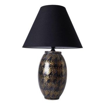 Bordslampa RAMZES 1xE27/40W/230V svart