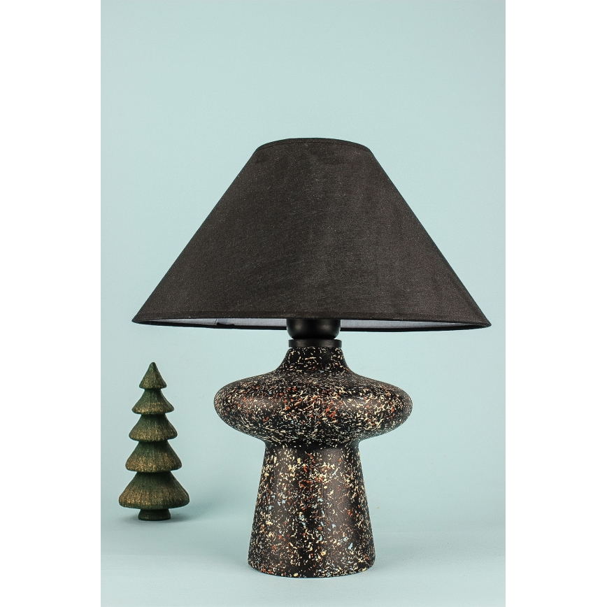 Bordslampa RAMZES 1xE27/40W/230V svart