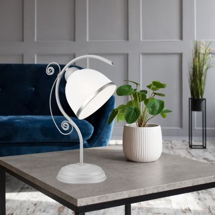 Bordslampa RETRO II 1xE27/60W/230V silver