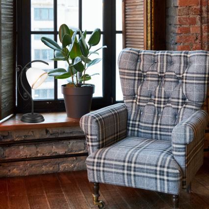 Bordslampa RETRO II 1xE27/60W/230V svart