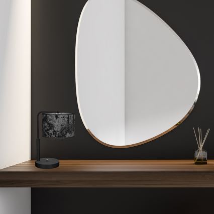 Bordslampa  SATINO 1xE27/60W/230V svart /grå