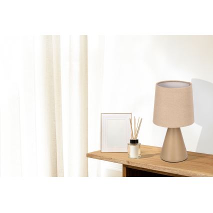 Bordslampa SATTI 1xE14/40W/230V beige