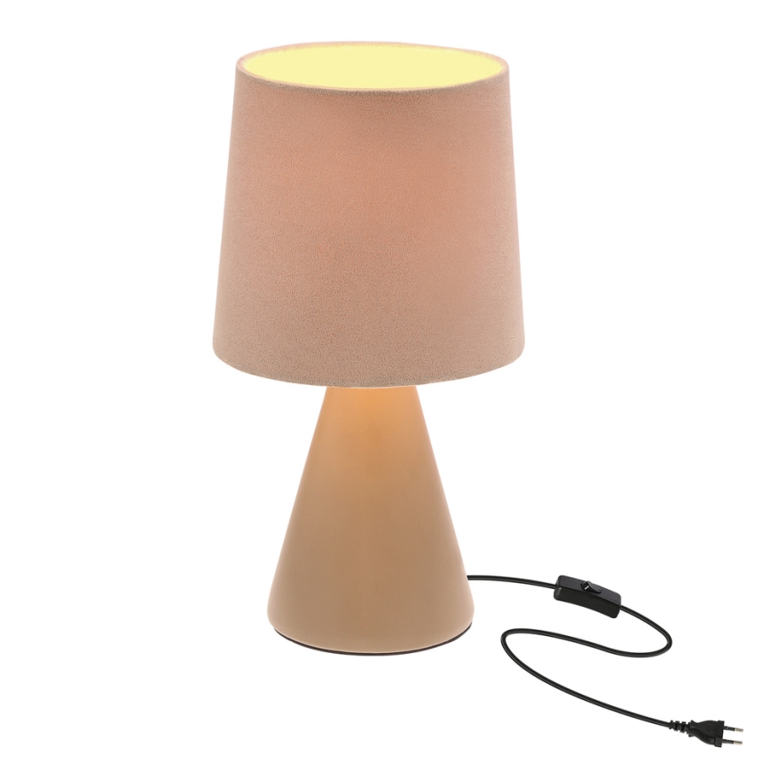 Bordslampa SATTI 1xE14/40W/230V beige