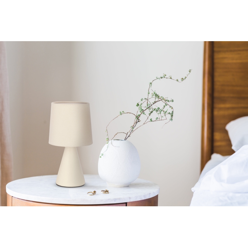 Bordslampa SATTI 1xE14/40W/230V krämfärgad