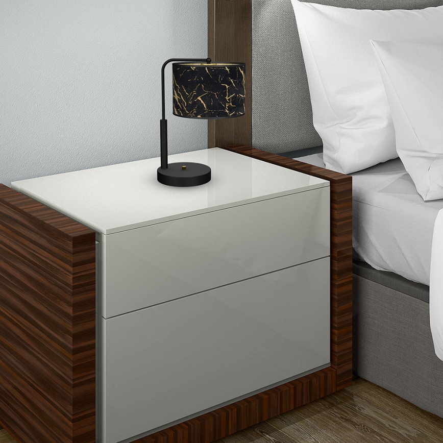 Bordslampa  SENSO 1xE27/60W/230V svart 