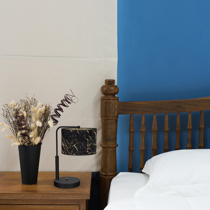 Bordslampa  SENSO 1xE27/60W/230V svart 