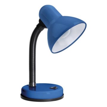 Bordslampa SMIESZEK 1xE27/40W/230V blå