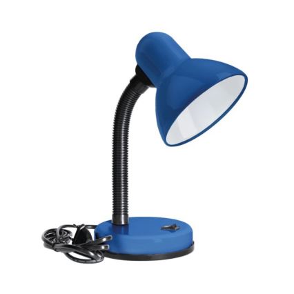 Bordslampa SMIESZEK 1xE27/40W/230V blå