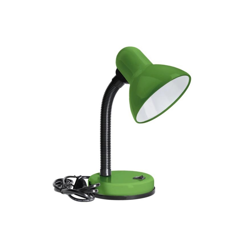 Bordslampa SMIESZEK 1xE27/40W/230V grön