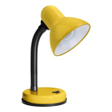 Bordslampa SMIESZEK 1xE27/40W/230V gul