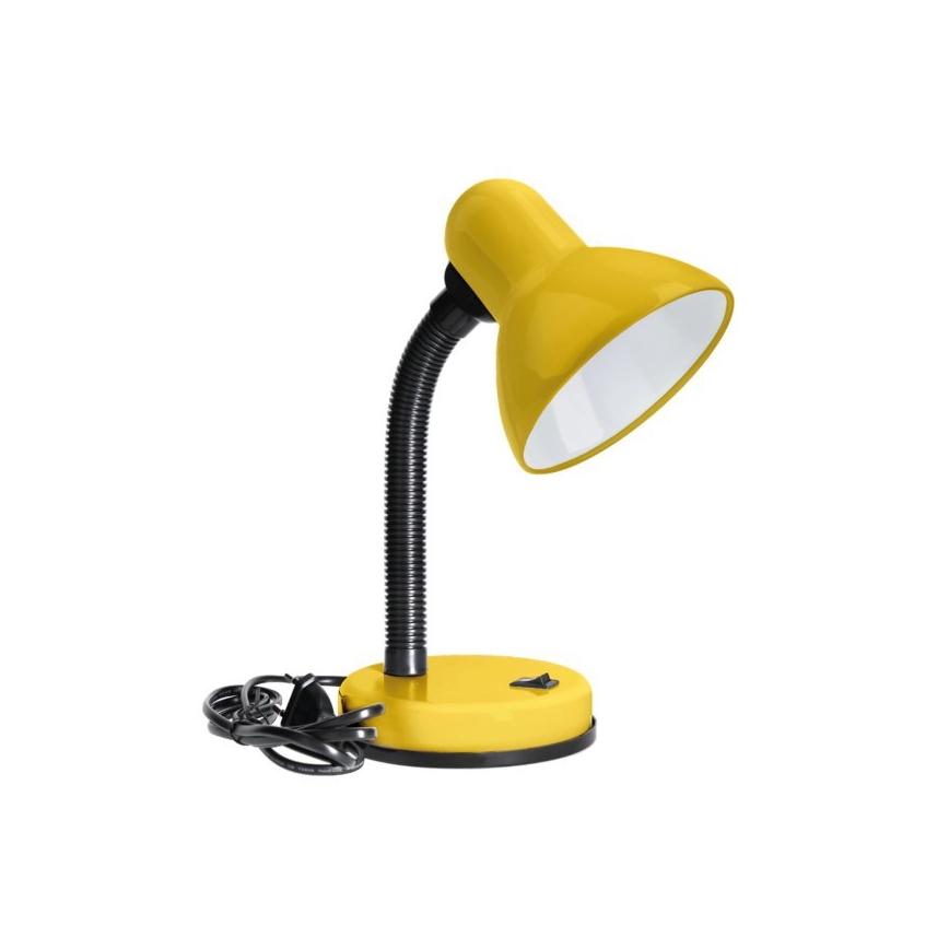 Bordslampa SMIESZEK 1xE27/40W/230V gul