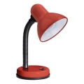 Bordslampa SMIESZEK 1xE27/40W/230V röd