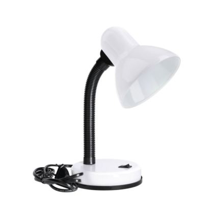 Bordslampa SMIESZEK 1xE27/40W/230V vit