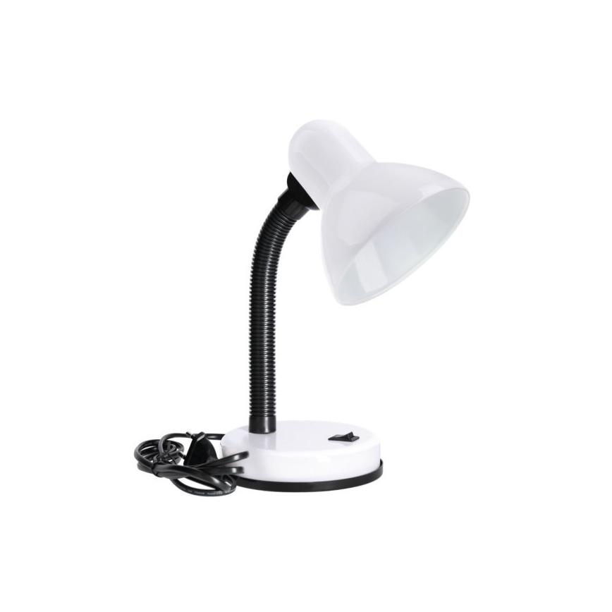 Bordslampa SMIESZEK 1xE27/40W/230V vit