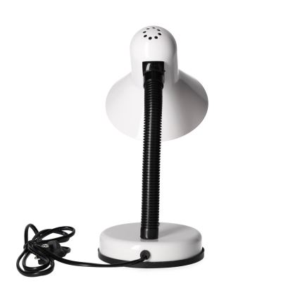 Bordslampa SMIESZEK 1xE27/40W/230V vit