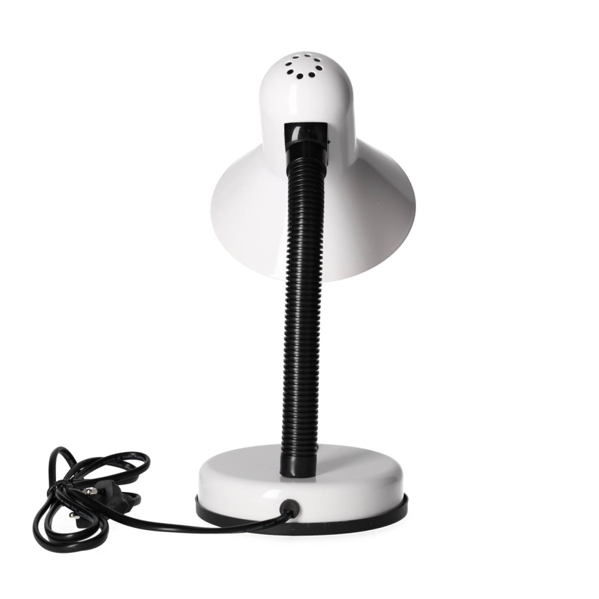 Bordslampa SMIESZEK 1xE27/40W/230V vit