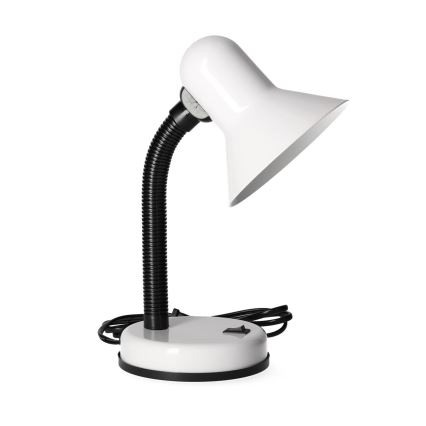 Bordslampa SMIESZEK 1xE27/40W/230V vit