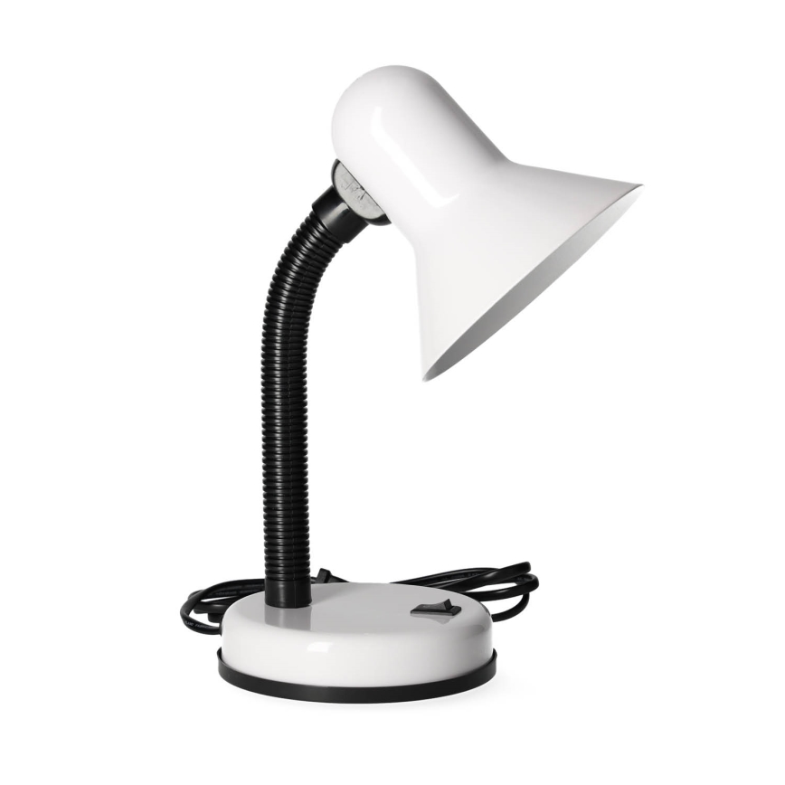 Bordslampa SMIESZEK 1xE27/40W/230V vit