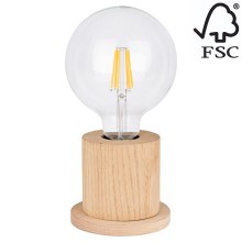 Bordslampa TASSE 1xE27/25W/230V ek - FSC-certifierad
