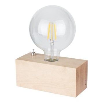 Bordslampa THEO 1xE27/25W/230V björk