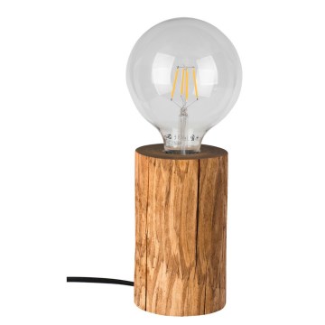 Bordslampa TRABO 1xE27/25W/230V tallträ