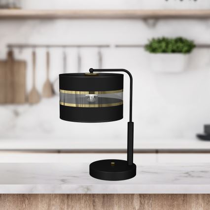 Bordslampa  ULTIMO 1xE27/60W/230V svart