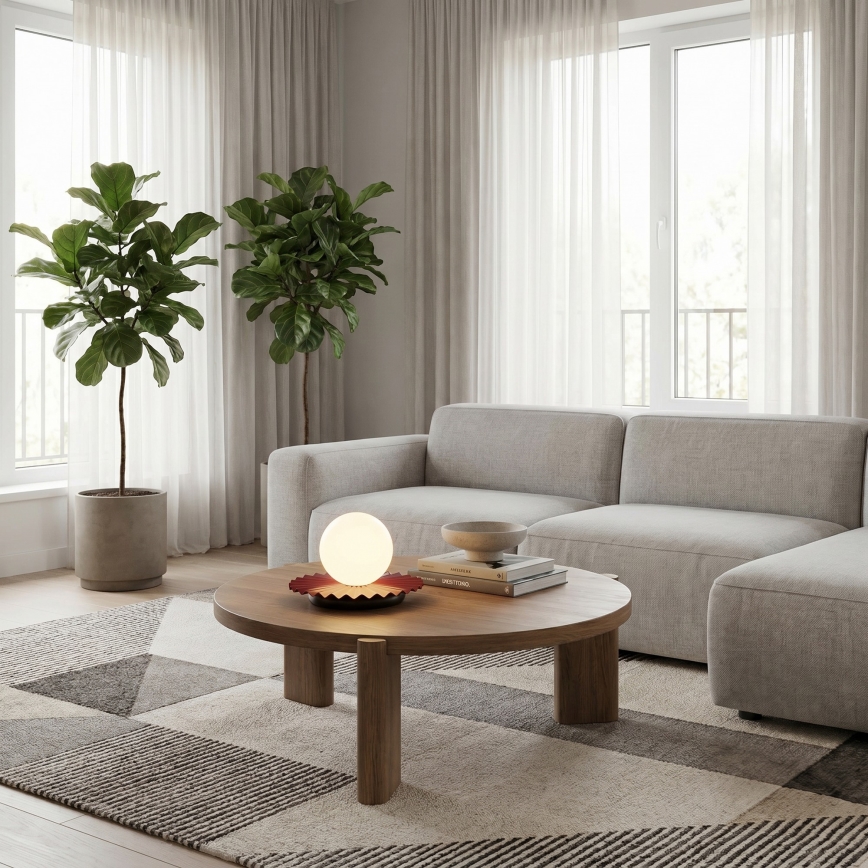 Bordslampa UMBRA 1xG9/8W/230V röd