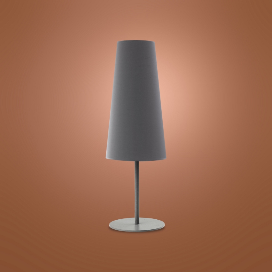 Bordslampa  UMBRELLA 1xE27/15W/230V grå