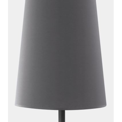 Bordslampa  UMBRELLA 1xE27/15W/230V grå