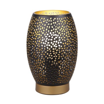 Bordslampa Venus 1xE27/60W/230V svart/guld