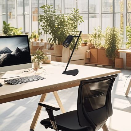 Bordslampa VERTICAL 1xGU10/8W/230V svart